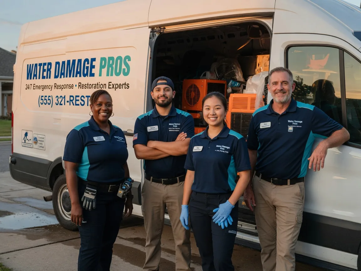 Water Damage Restoration company in Prue, OK