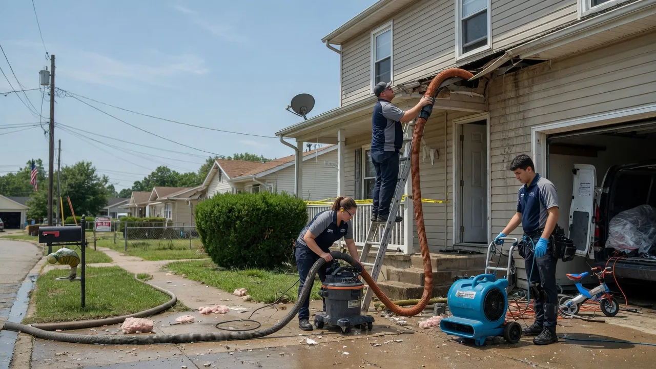 Water Damage Restoration in Prue, OK near me